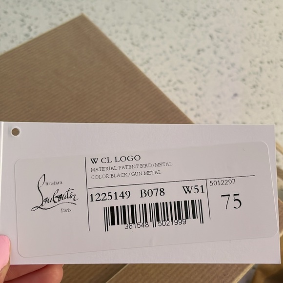 Christian louboutin CL logo belt - Picture 4 of 6